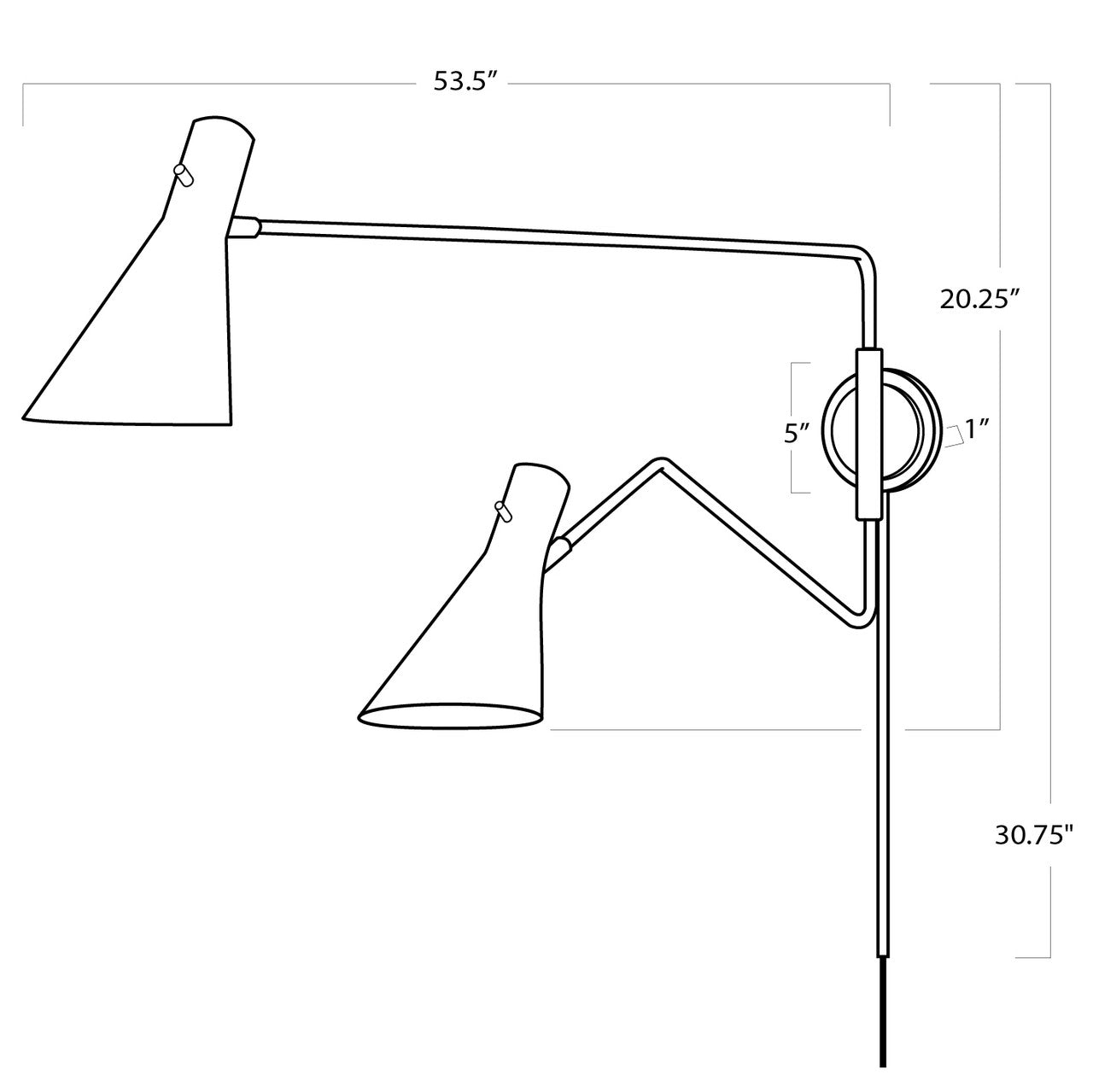 Regina Andrew Spyder Sconce (White) 15-1135WTNB