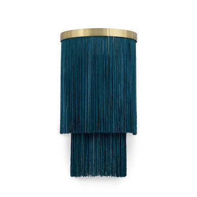 Regina Andrew Cabaret Fringe Sconce (Peacock) 15-1220BLU