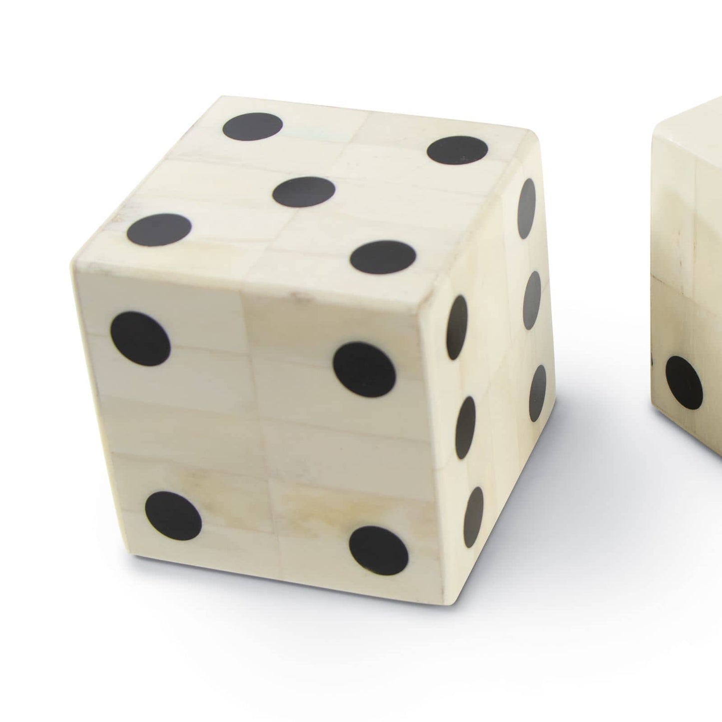 Regina Andrew Oversized Bone Gaming Dice Pair  20-1413