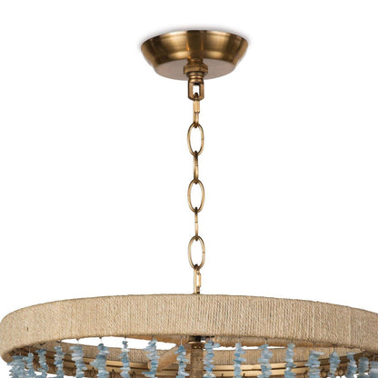 Regina Andrew Milos Chandelier in Aqua 16-1222AQ