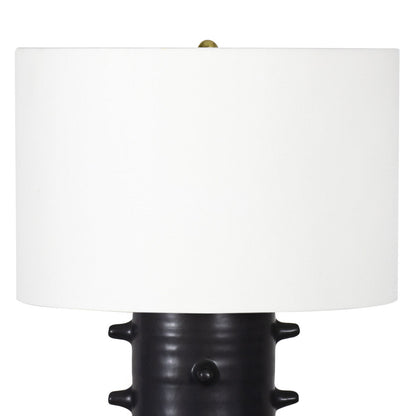 Regina Andrew Spruce Ceramic Table Lamp (Black) 13-1621BLK