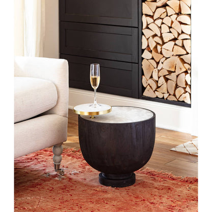 Regina Andrew Theo Accent Table (Ebony) 30-1053