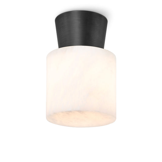 Regina Andrew Hazel Alabaster Flush Mount (Oil Rubbed Bronze)  16-1397ORB