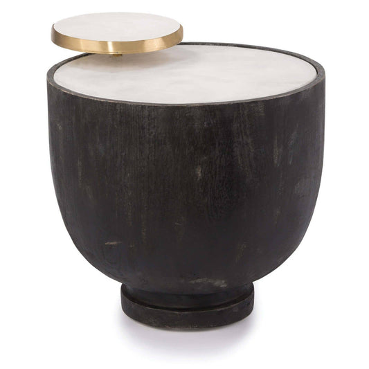 Regina Andrew Theo Accent Table (Ebony) 30-1053