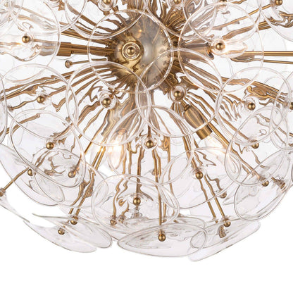 Regina Andrew Poppy Glass Pendant Chandelier Small 16-1243CLR