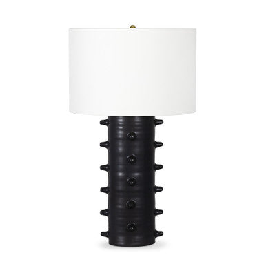 Regina Andrew Spruce Ceramic Table Lamp (Black) 13-1621BLK