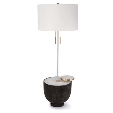 Regina Andrew Theo Floor Lamp in Ebony 14-1021