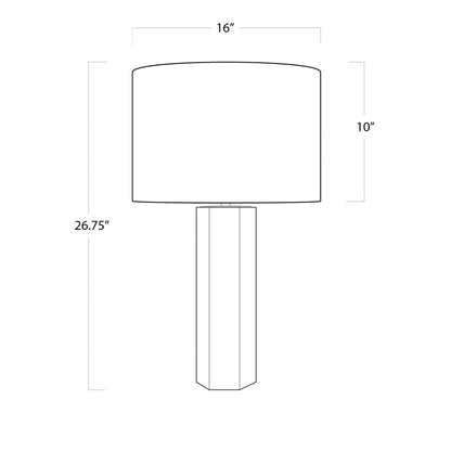 Regina Andrew Stella Alabaster Table Lamp 13-1416