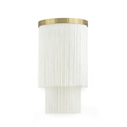 Cabaret Fringe Sconce (Ivory)