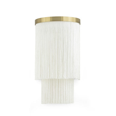 Regina Andrew Cabaret Fringe Sconce (Ivory) 15-1220IV