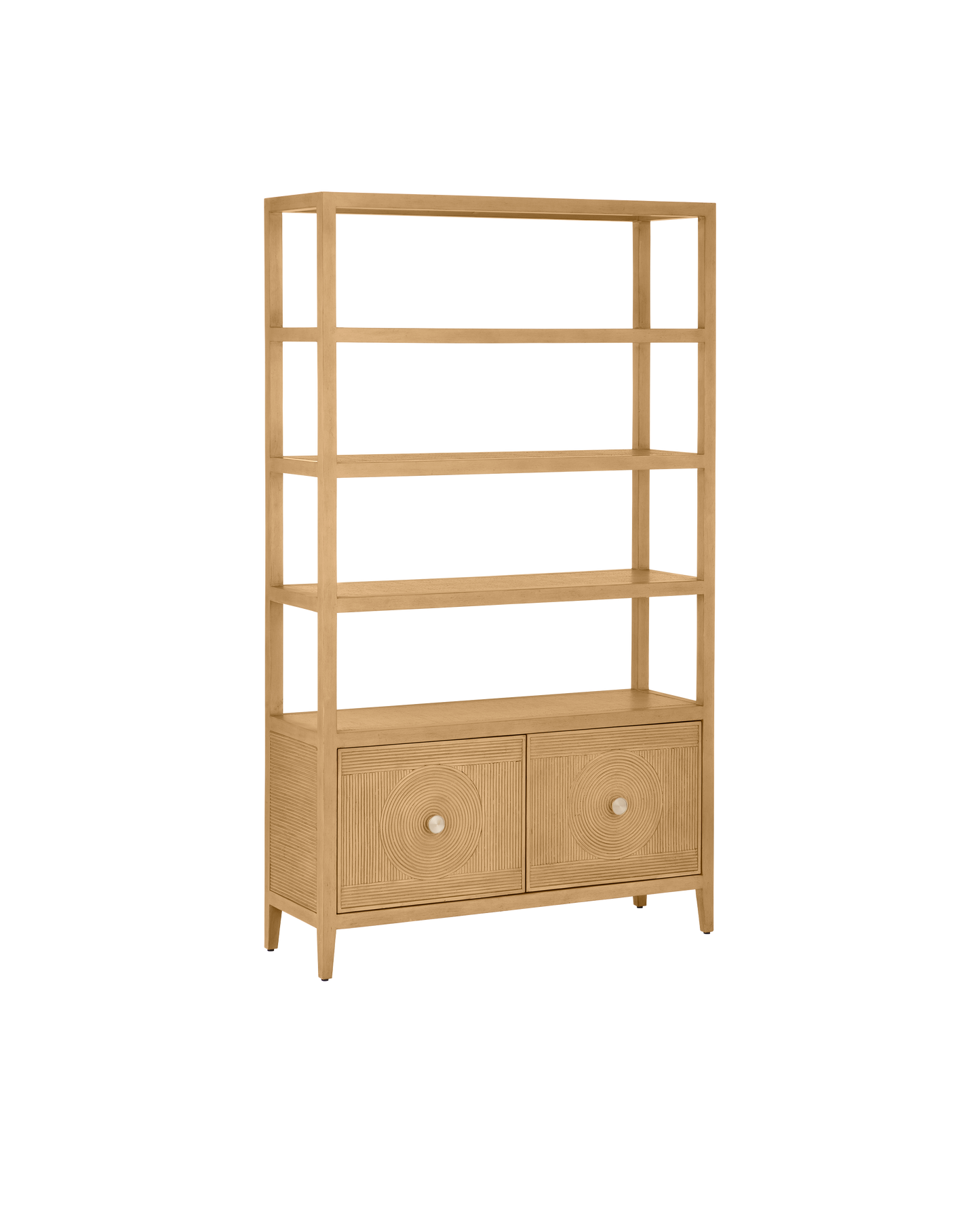 Currey & Co. Santos Sea Sand Storage Etagere 3000-0266