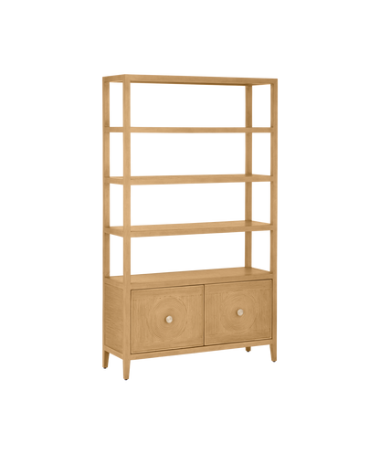 Currey & Co. Santos Sea Sand Storage Etagere 3000-0266