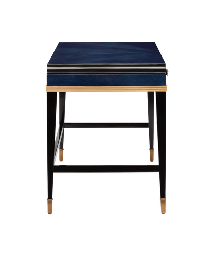 Currey & Co. Kallista Large Blue Desk 3000-0208