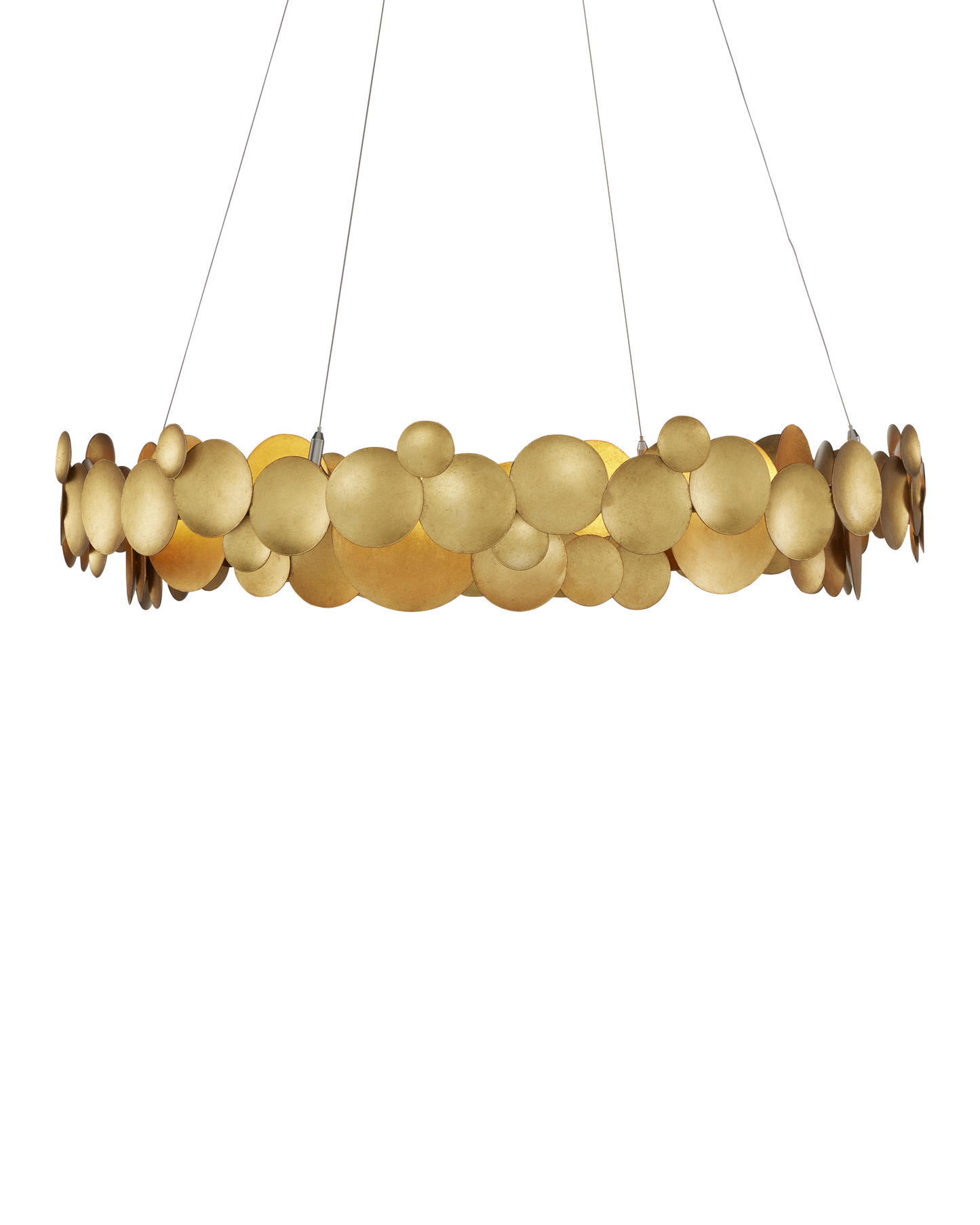 Currey & Co. Lavengro Gold Chandelier 9000-0972