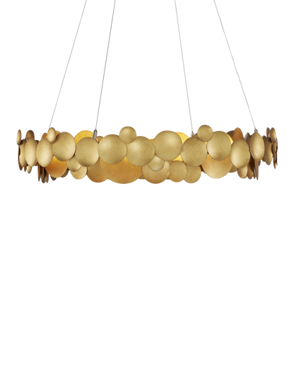 Currey & Co. Lavengro Gold Chandelier 9000-0972