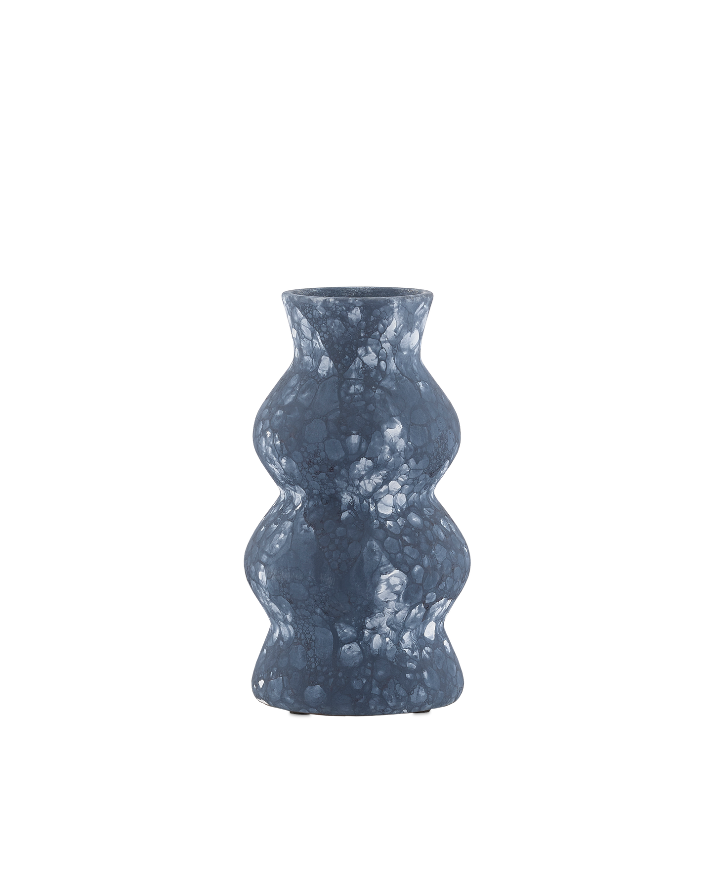 Currey & Co. Phonecian Small Blue Vase 1200-0190