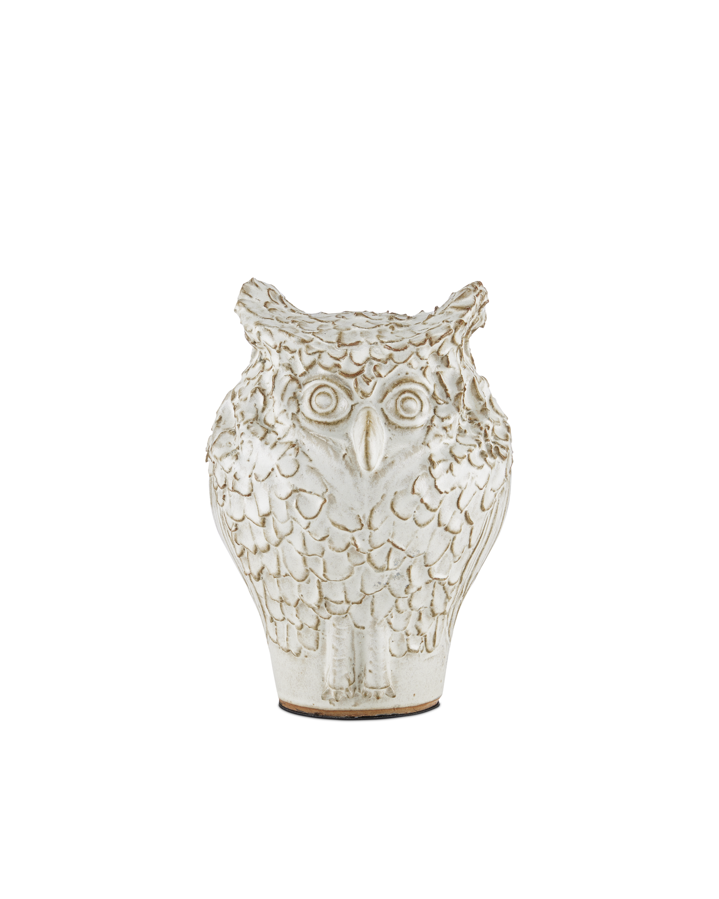 Currey & Co. Minerva Medium White Owl 1200-0624