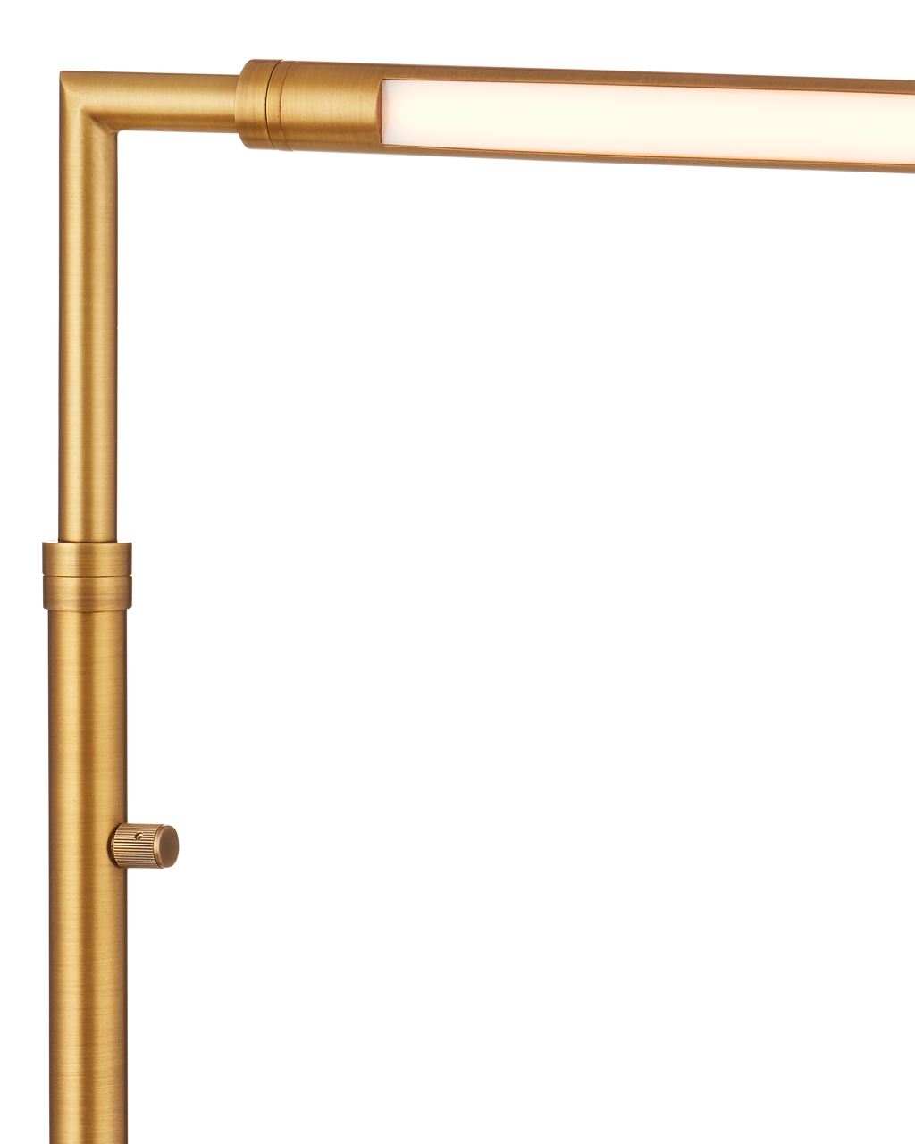 Currey & Co. Autrand Brass Floor Lamp 8000-0157