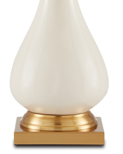 Currey & Co. Lynton Cream Table Lamp 6425