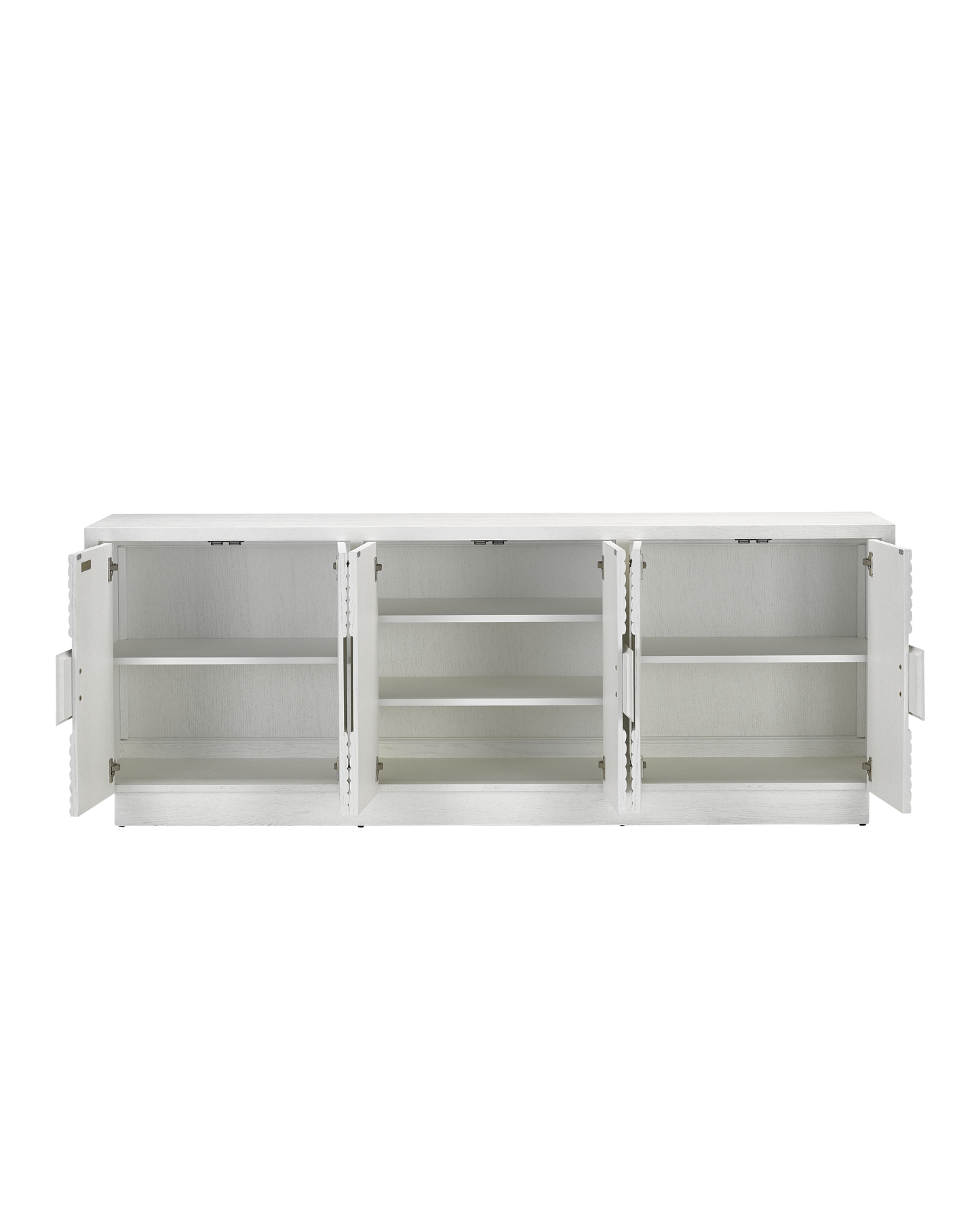 Currey & Co. Morombe White Credenza 3000-0152