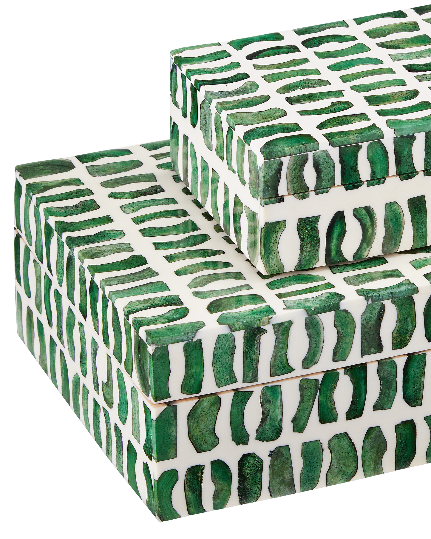 Currey & Co. Emerald Box Set of 2 1200-0585