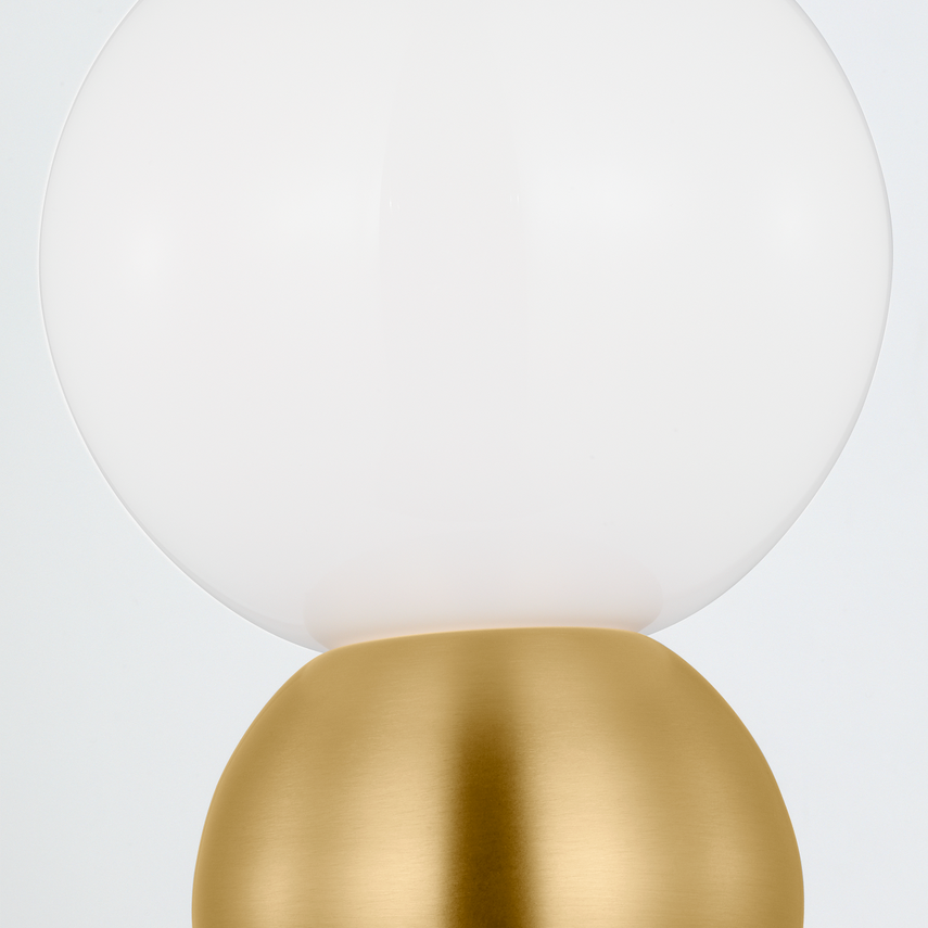 Visual Comfort Studio kate spade new york Suki Portable Mini Table Lamp in Burnished Brass KST1231BBS-L1