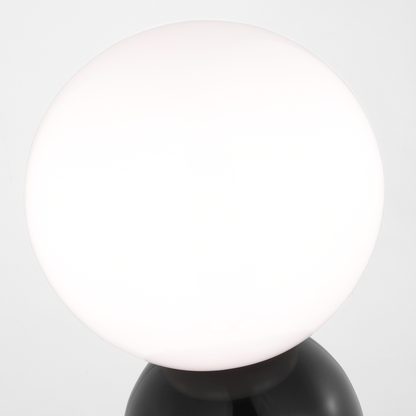 Visual Comfort Studio kate spade new york Suki Portable Mini Table Lamp in Gloss Black KST1231GBK-L1