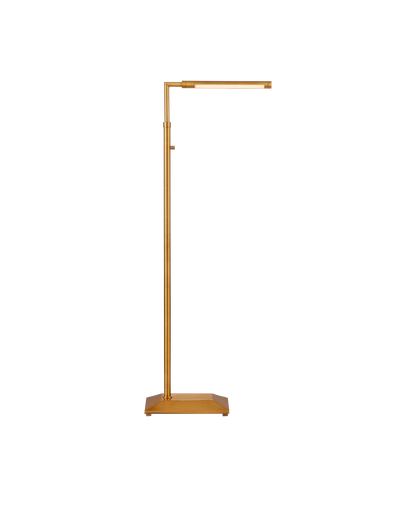 Currey & Co. Autrand Brass Floor Lamp 8000-0157