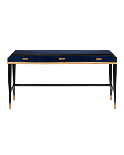 Currey & Co. Kallista Large Blue Desk 3000-0208