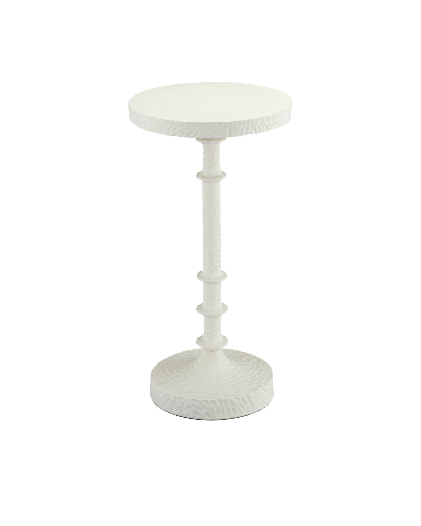 Currey & Co. Gallo White Drinks Table 4000-0103