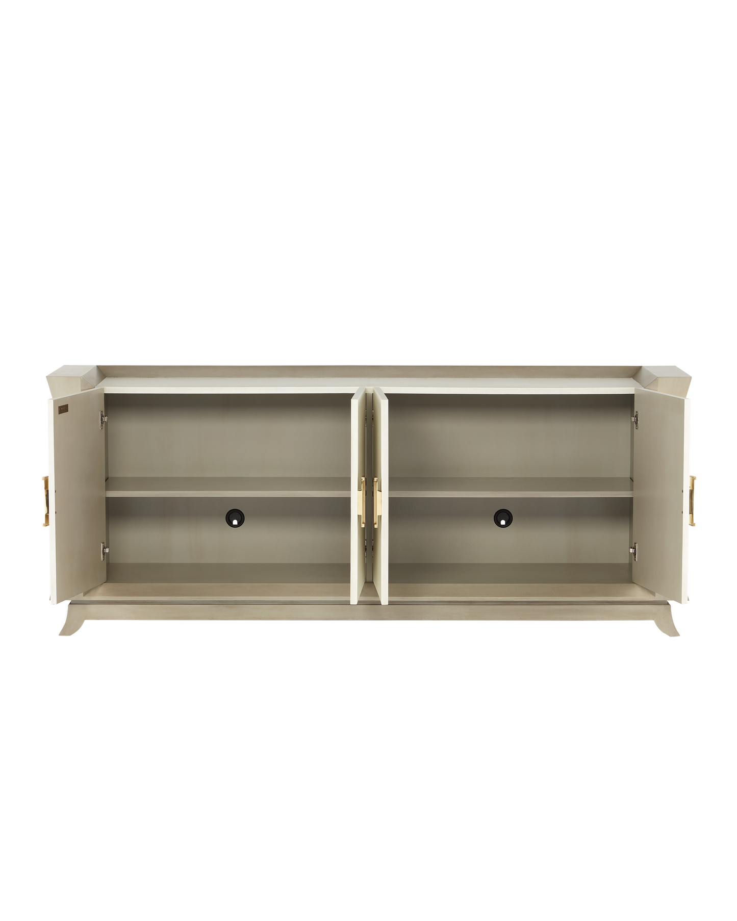 Currey & Co. Koji Cream Credenza 3000-0212