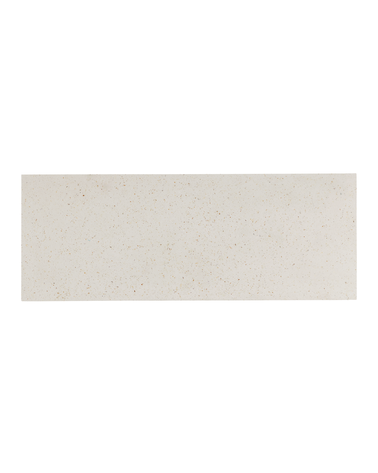 Currey & Co. Carson Ivory Terrazzo Bench 2000-0040