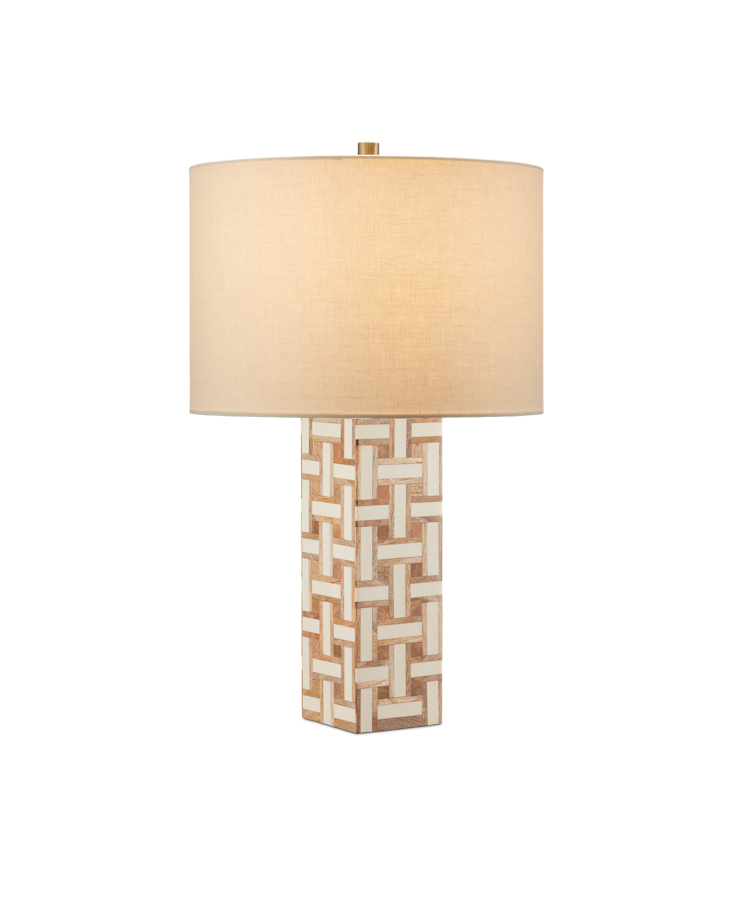 Currey & Co. Aarna Cream Table Lamp 6000-0955