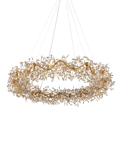 Currey & Co. Crystal Bud Grande Ring Chandelier 9000-1136